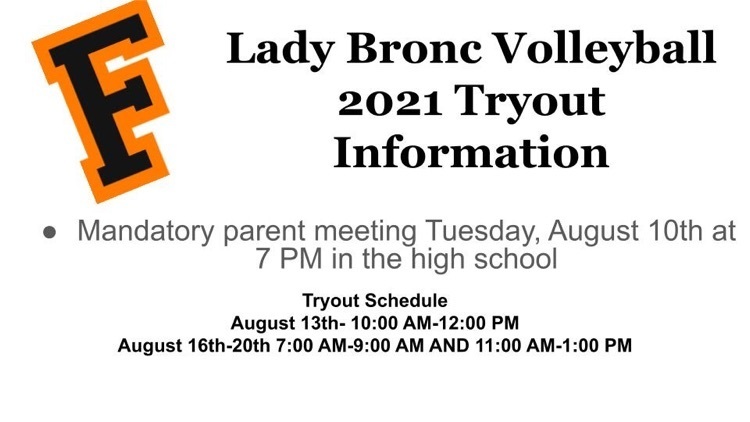 2021 Lady Bronc Volleyball 