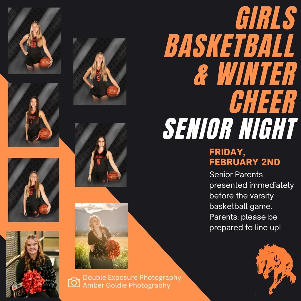 GBB/Winter Cheer Senior night flyer